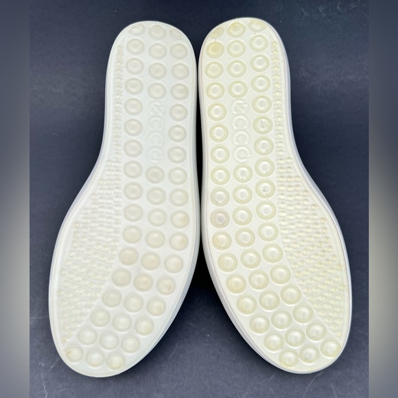 ECCO Soft 7 Slip-On Leather Bronze Sneakers Women's Size 9 US - Picture 8 of 13